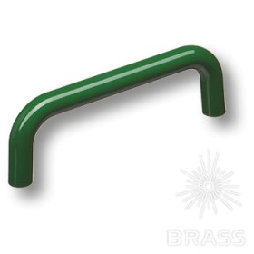 627VE Ручка скоба детская коллекция, цвет зеленый глянцевый 96 мм 627VE Ручка скоба детская коллекция, цвет зеленый глянцевый 96 мм