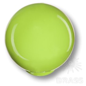 626PI1 Ручка кнопка детская коллекция , выполнена в форме шара, фисташковый глянцевый 626PI1 Ручка кнопка детская коллекция , выполнена в форме шара, фисташковый глянцевый