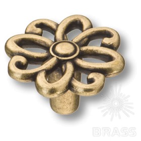 15.375.36.12 Ручка кнопка современная классика, античная бронза 15.375.36.12 Ручка кнопка современная классика, античная бронза