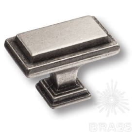 15.368.00.16 Ручка кнопка классика, старое серебро 15.368.00.16 Ручка кнопка классика, старое серебро