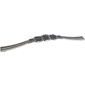 Ручка-скоба 320мм отделка старое серебро с блеском Ручка-скоба 320мм отделка старое серебро с блеском