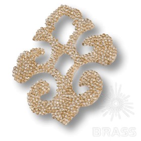 702812-001GSHA Swarovski elements Декоративная накладка Valentina, цвет золотой 702812-001GSHA Swarovski elements Декоративная накладка Valentina, цвет золотой