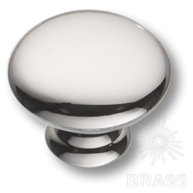 15.324.30.07 Ручка кнопка современная классика, глянцевый хром 15.324.30.07 Ручка кнопка современная классика, глянцевый хром