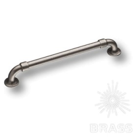 BU 010.192.16 Ручка скоба современная классика старое серебро 192 мм BU 010.192.16 Ручка скоба современная классика старое серебро 192 мм