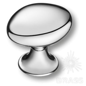 15.340.00.07 Ручка кнопка современная классика, глянцевый хром 15.340.00.07 Ручка кнопка современная классика, глянцевый хром