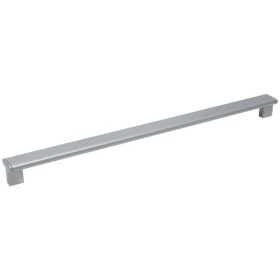 Ручка-скоба 464мм отделка алюминий + алюминий Ручка-скоба 464мм отделка алюминий + алюминий