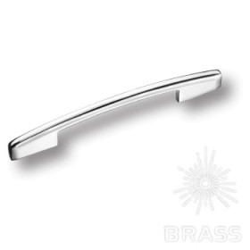 4160 0128 CR Ручка скоба модерн глянцевый хром 128-160 мм 4160 0128 CR Ручка скоба модерн глянцевый хром 128-160 мм