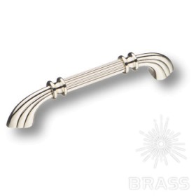 1890-51-128-053 Ручка скоба модерн глянцевый никель 128 мм 1890-51-128-053 Ручка скоба модерн глянцевый никель 128 мм