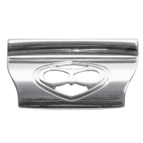 Ручка-скоба 32мм отделка серебро Ручка-скоба 32мм отделка серебро