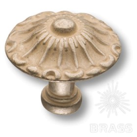 15.304.31.26 Ручка кнопка классика, серебро 15.304.31.26 Ручка кнопка классика, серебро