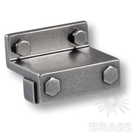 15.384.32.38 Ручка кнопка современная классика, состаренный никель 32 мм 15.384.32.38 Ручка кнопка современная классика, состаренный никель 32 мм