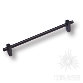 5650K58 CILINDRA P.160 Ручка скоба современная классика, чёрный 160 мм 5650K58 CILINDRA P.160 Ручка скоба современная классика, чёрный 160 мм