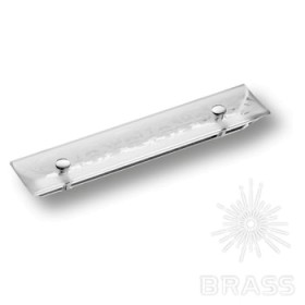 2594-005-96 DESIGN Ручка скоба модерн пластик глянцевый хром 96 мм 2594-005-96 DESIGN Ручка скоба модерн пластик глянцевый хром 96 мм