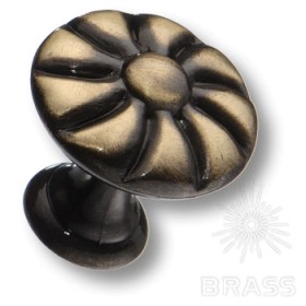 15.369.25.04 Ручка кнопка классика, старая бронза 15.369.25.04 Ручка кнопка классика, старая бронза