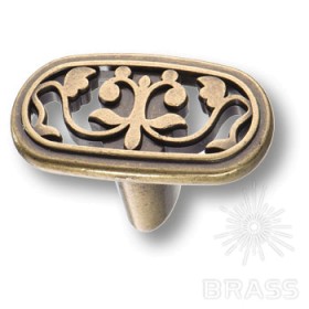 15.371.00.12 Ручка кнопка современная классика, античная бронза 15.371.00.12 Ручка кнопка современная классика, античная бронза