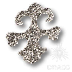 702810-001CAL Swarovski elements Декоративная накладка Valentina, цвет серебро 702810-001CAL Swarovski elements Декоративная накладка Valentina, цвет серебро