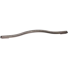 Ручка-скоба 320-288мм отделка никель глянец воронёный + горный хрусталь Ручка-скоба 320-288мм отделка никель глянец воронёный + горный хрусталь