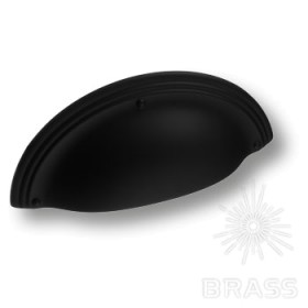 1177 064MP24 Ручка раковина современная классика, чёрный 64 мм 1177 064MP24 Ручка раковина современная классика, чёрный 64 мм