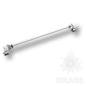 BU 015.320.07SQ Ручка скоба модерн глянцевый хром 320 мм BU 015.320.07SQ Ручка скоба модерн глянцевый хром 320 мм