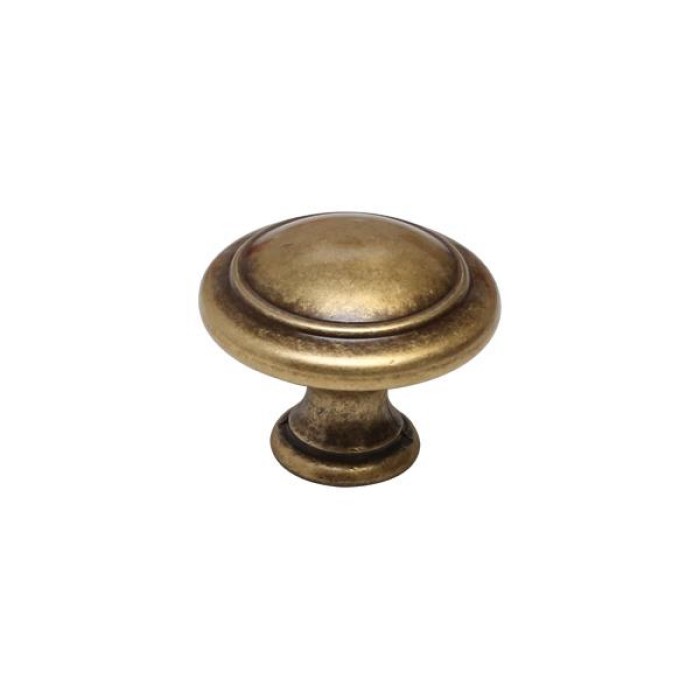 Ручка-кнопка, отделка бронза античная 'Флоренция'