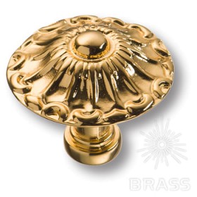 15.304.31.19 Ручка кнопка классика, глянцевое золото 24K 15.304.31.19 Ручка кнопка классика, глянцевое золото 24K