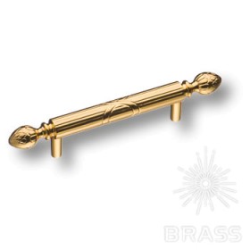 BU 005.96.19 Ручка скоба классика глянцевое золото 96 мм BU 005.96.19 Ручка скоба классика глянцевое золото 96 мм