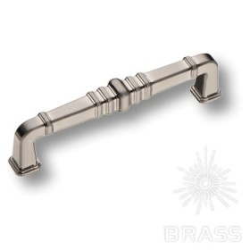 KT 012.128.29 Ручка скоба современная классика никель 128 мм KT 012.128.29 Ручка скоба современная классика никель 128 мм