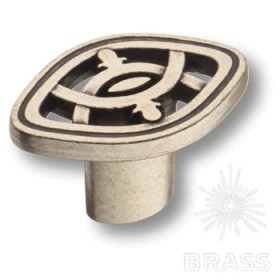 15.391.00.16 Ручка кнопка классика, старое серебро 15.391.00.16 Ручка кнопка классика, старое серебро