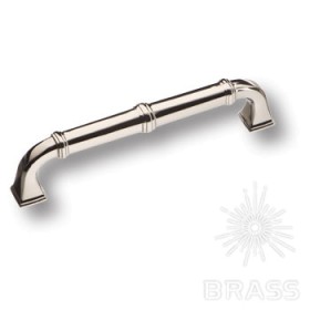 4224 0128 PN Ручка скоба современная классика глянцевый никель 128 мм 4224 0128 PN Ручка скоба современная классика глянцевый никель 128 мм