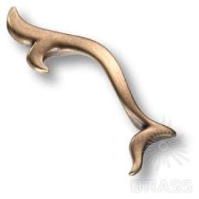 313128MP10L Ручка скоба современная классика старая бронза 128 мм 313128MP10L Ручка скоба современная классика старая бронза 128 мм