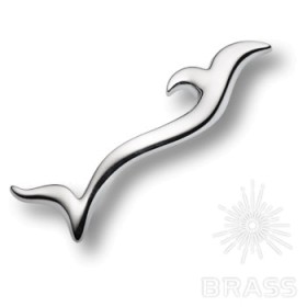 313128MP02L Ручка скоба современная классика глянцевый хром 128 мм 313128MP02L Ручка скоба современная классика глянцевый хром 128 мм