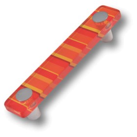 694NA Ручка скоба цвет оранжевый 96 мм 694NA Ручка скоба цвет оранжевый 96 мм