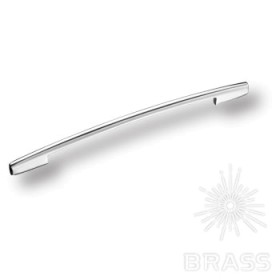 4160 0256 CR Ручка скоба модерн глянцевый хром 256-288 мм 4160 0256 CR Ручка скоба модерн глянцевый хром 256-288 мм