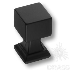 15.374.18.09 Ручка кнопка модерн, чёрный 15.374.18.09 Ручка кнопка модерн, чёрный