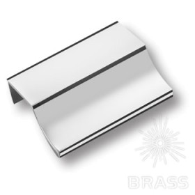 6803-400 Ручка скоба модерн глянцевый хром 6803-400 Ручка скоба модерн глянцевый хром