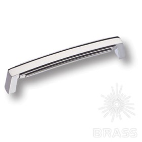 4215 0128 CR Ручка скоба современная классика глянцевый хром 128 мм 4215 0128 CR Ручка скоба современная классика глянцевый хром 128 мм