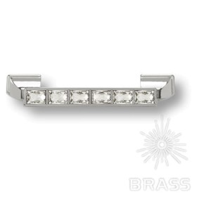 15.139.96.SWA.07 Ручка скоба с кристаллами Swarovski эксклюзивная коллекция, глянцевый хром 96 мм 15.139.96.SWA.07 Ручка скоба с кристаллами Swarovski эксклюзивная коллекция, глянцевый хром 96 мм