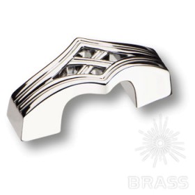 360032MP02 Ручка скоба современная классика глянцевый хром 32 мм 360032MP02 Ручка скоба современная классика глянцевый хром 32 мм