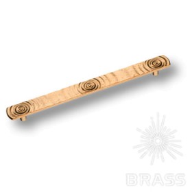 BR054125L Ручка скоба бронза, глянцевая латунь 256 мм BR054125L Ручка скоба бронза, глянцевая латунь 256 мм