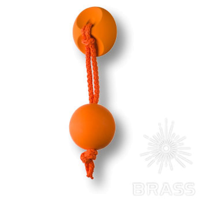 7947NA Ручка кнопка детская, оранжевый