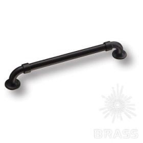 BU 010.192.09 Ручка скоба современная классика чёрный 192 мм BU 010.192.09 Ручка скоба современная классика чёрный 192 мм