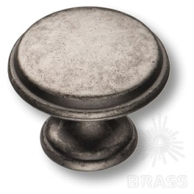 15.330.29.05 Ручка кнопка классика, античное серебро 15.330.29.05 Ручка кнопка классика, античное серебро