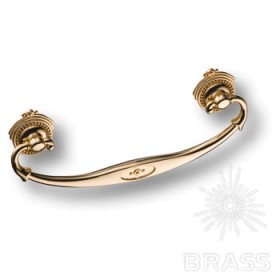 2771.0096.024 Ручка скоба классика глянцевое золото 96 мм 2771.0096.024 Ручка скоба классика глянцевое золото 96 мм