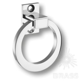 BU 013.55 CS 07 Ручка кольцо модерн, глянцевый хром BU 013.55 CS 07 Ручка кольцо модерн, глянцевый хром