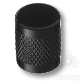 1480 0015 Shiny Black Ручка кнопка модерн, глянцевый чёрный 1480 0015 Shiny Black Ручка кнопка модерн, глянцевый чёрный