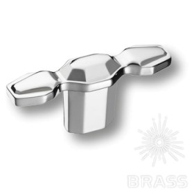 15.379.60.07 Ручка кнопка современная классика, глянцевый хром 15.379.60.07 Ручка кнопка современная классика, глянцевый хром