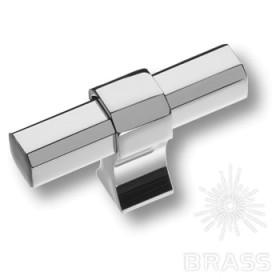 8720 0008 CR-CR Ручка кнопка современная классика, глянцевый хром 8720 0008 CR-CR Ручка кнопка современная классика, глянцевый хром
