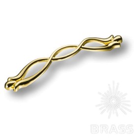 310160MP25 Ручка скоба современная классика глянцевое золото 160 мм 310160MP25 Ручка скоба современная классика глянцевое золото 160 мм