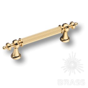 1670-60-96-053 Ручка рейлинг модерн, глянцевое золото 96 мм 1670-60-96-053 Ручка рейлинг модерн, глянцевое золото 96 мм