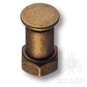 6200-831 Ручка кнопка современная классика, старая бронза 6200-831 Ручка кнопка современная классика, старая бронза
